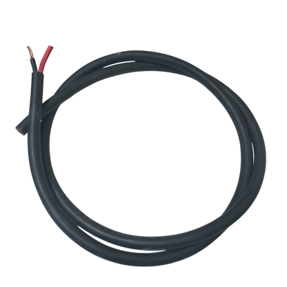 Phelps Dodge royal cord 3.5mm 2 core wire 50 meters black electrical cable with exposed copper ends