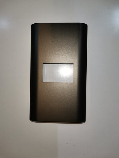 Royu 1 Gang Faceplate Dark Gray slim matte finish wall plate with rounded edges for switches