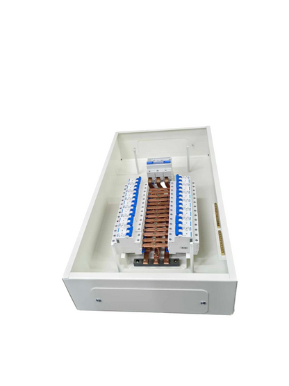 Chint Royu 14 branch panel board for sale with multiple circuit breakers and copper busbar