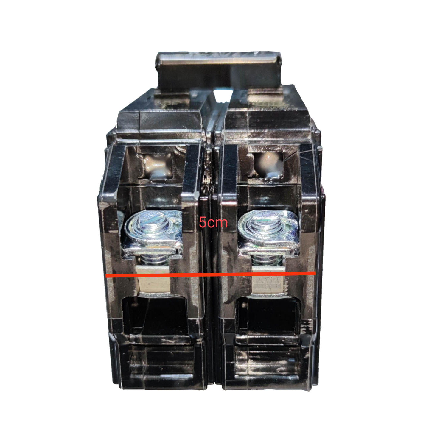Royu 20A circuit breaker 2 pole RCBB20-60 with compact design and clear terminal connections