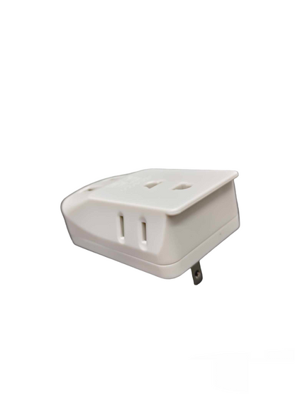 Royu Octopus Adapter with 2 USB Port travel adapter and converter in white compact design