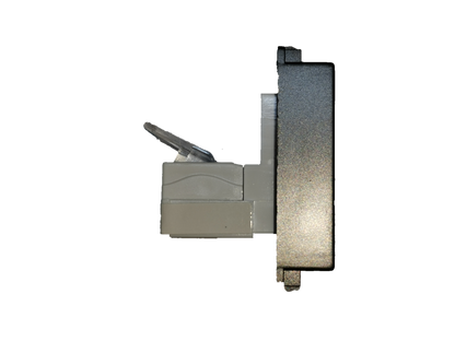 Royu Telephone Outlet Dark Gray wall adapter with protective cover for telephone connections