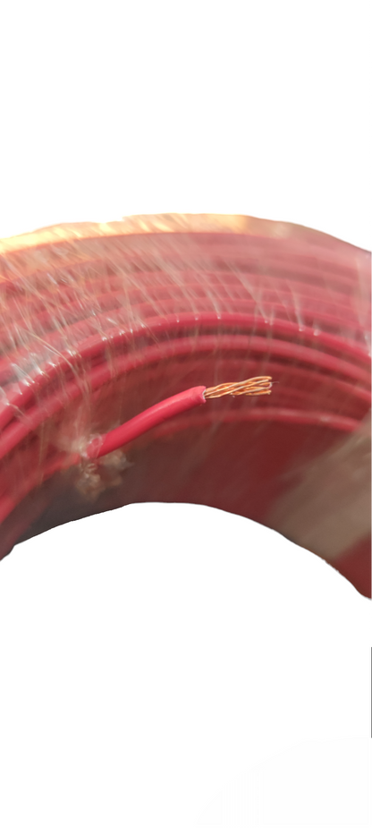 Royu TF Wire 16 1.25mm 1 Roll red insulated electrical wire with exposed copper strands