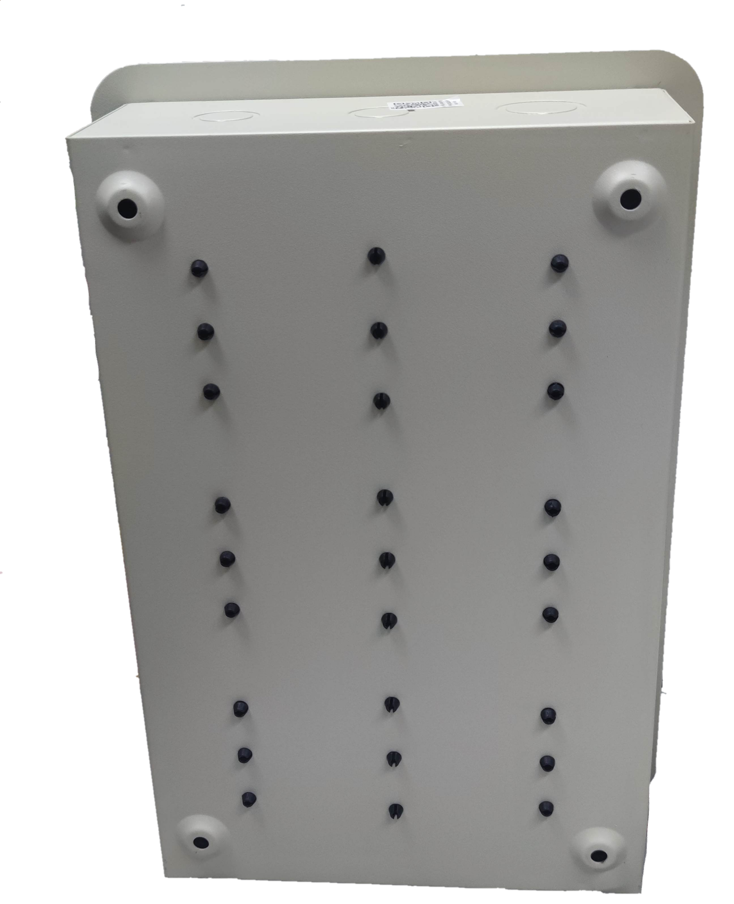 Royu Panel Board 5x5 10 Holes for 2 Pole Plug in white electrical circuit board with multiple hole slots