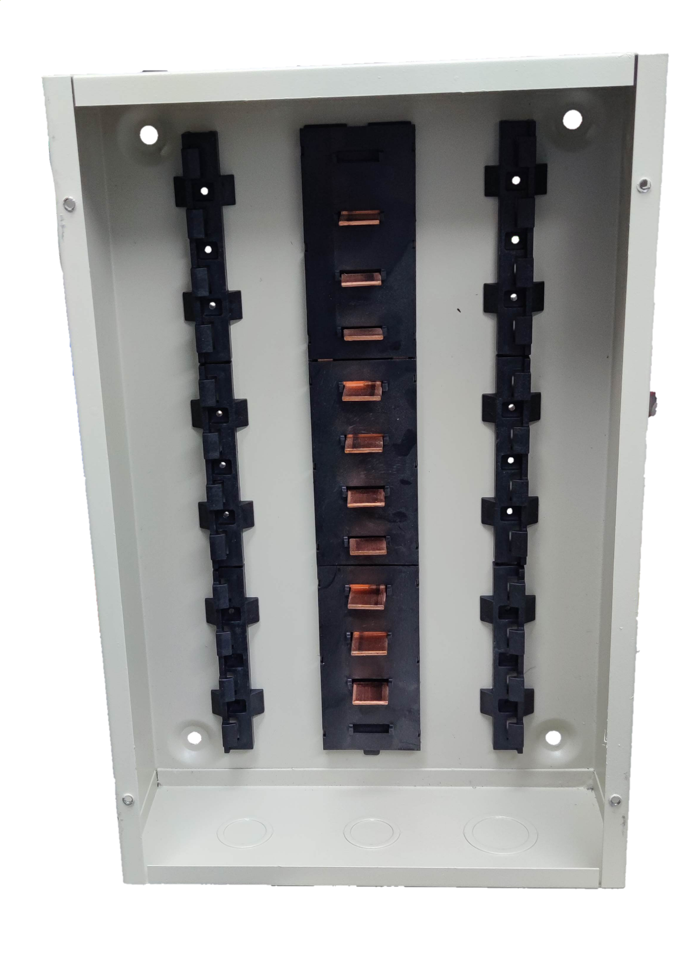 Royu Panel Board 5x5 10 Holes for 2 Pole Plug electrical circuitry part in white casing