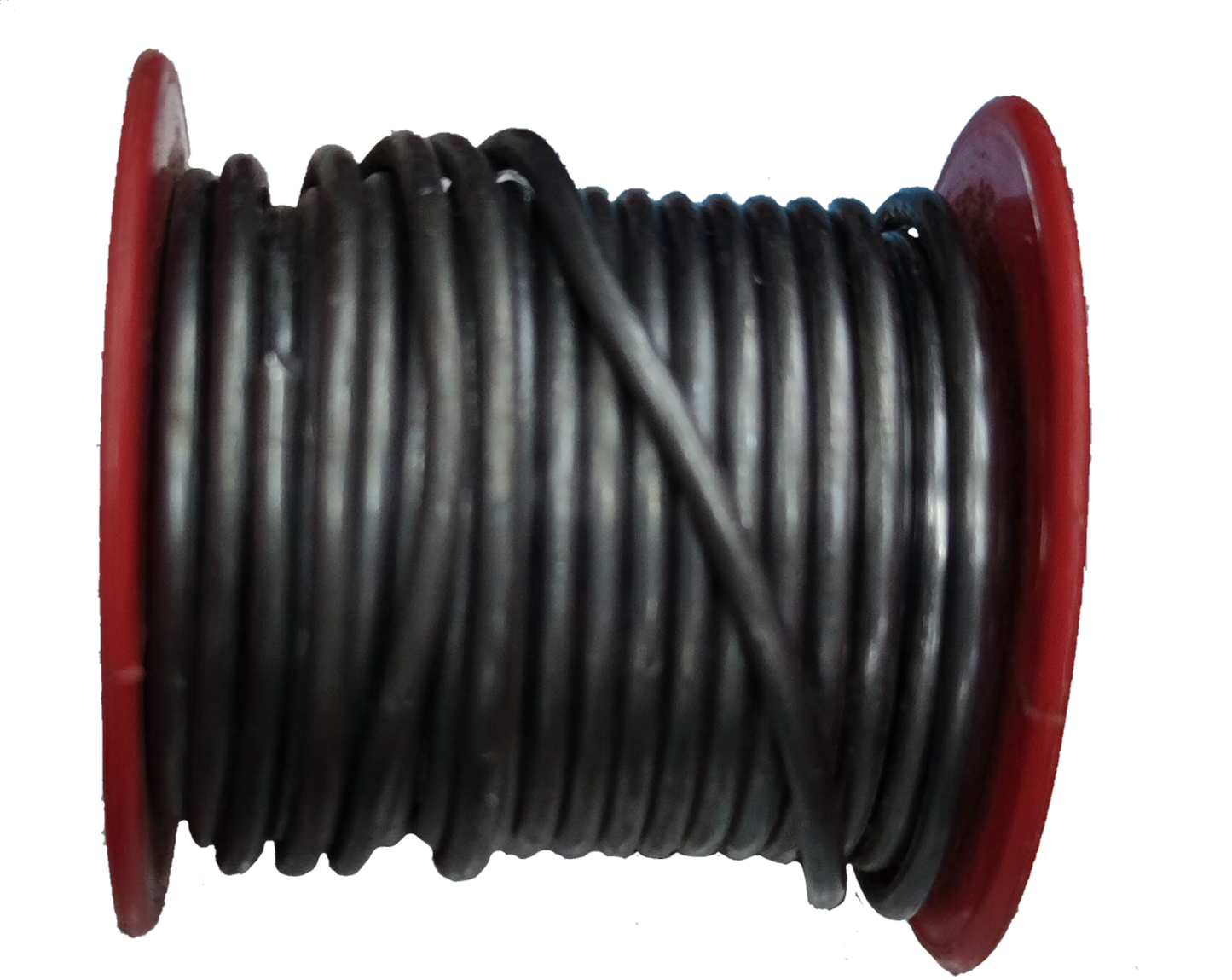 Rubicon 30A Fuse Link wire spool with black insulated electrical wiring for circuitry use