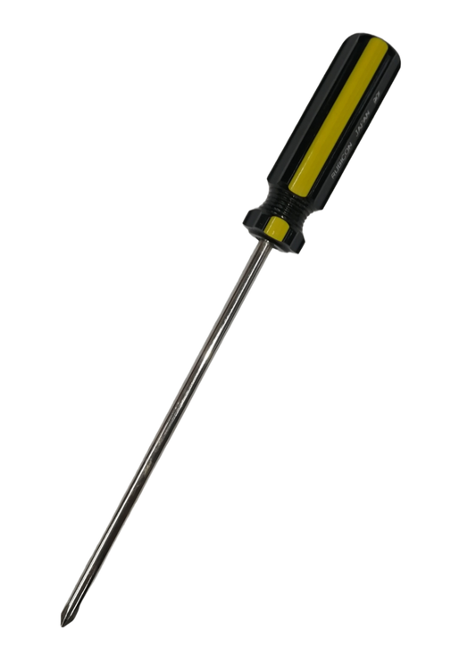 Rubicon Philip Screw Driver 901 100mm with black and yellow handle for precise fastening