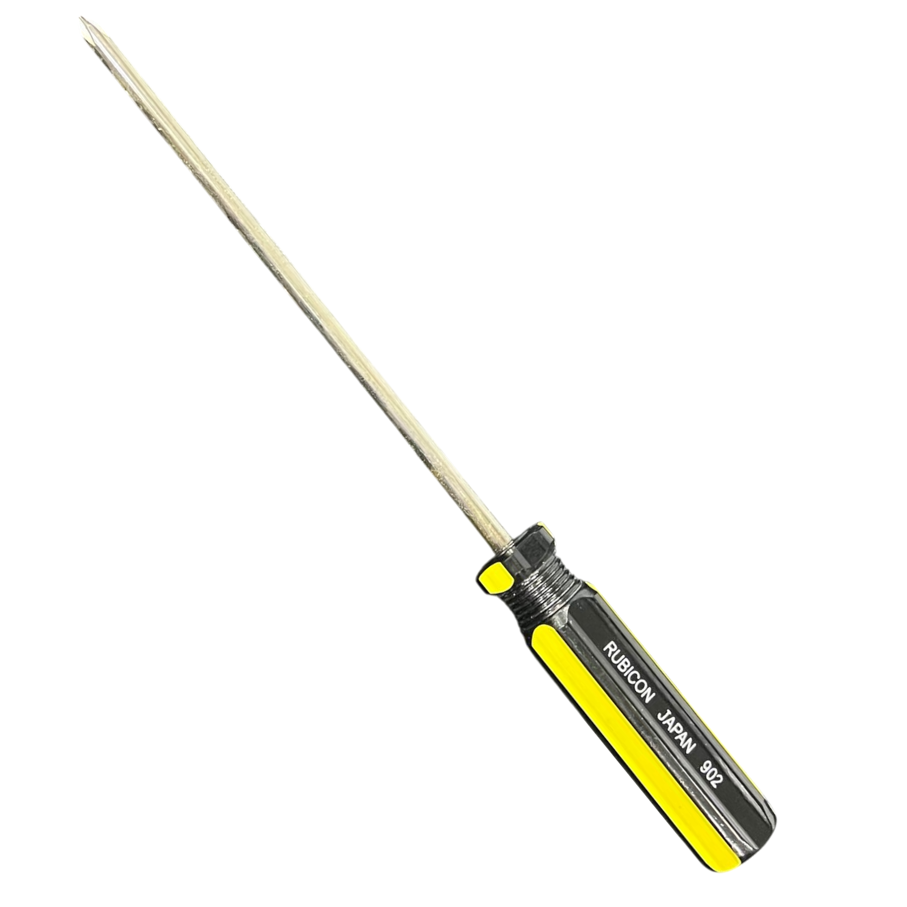 Rubicon Philip Screw Driver 902 150mm with yellow and black handle for precision screwdriving