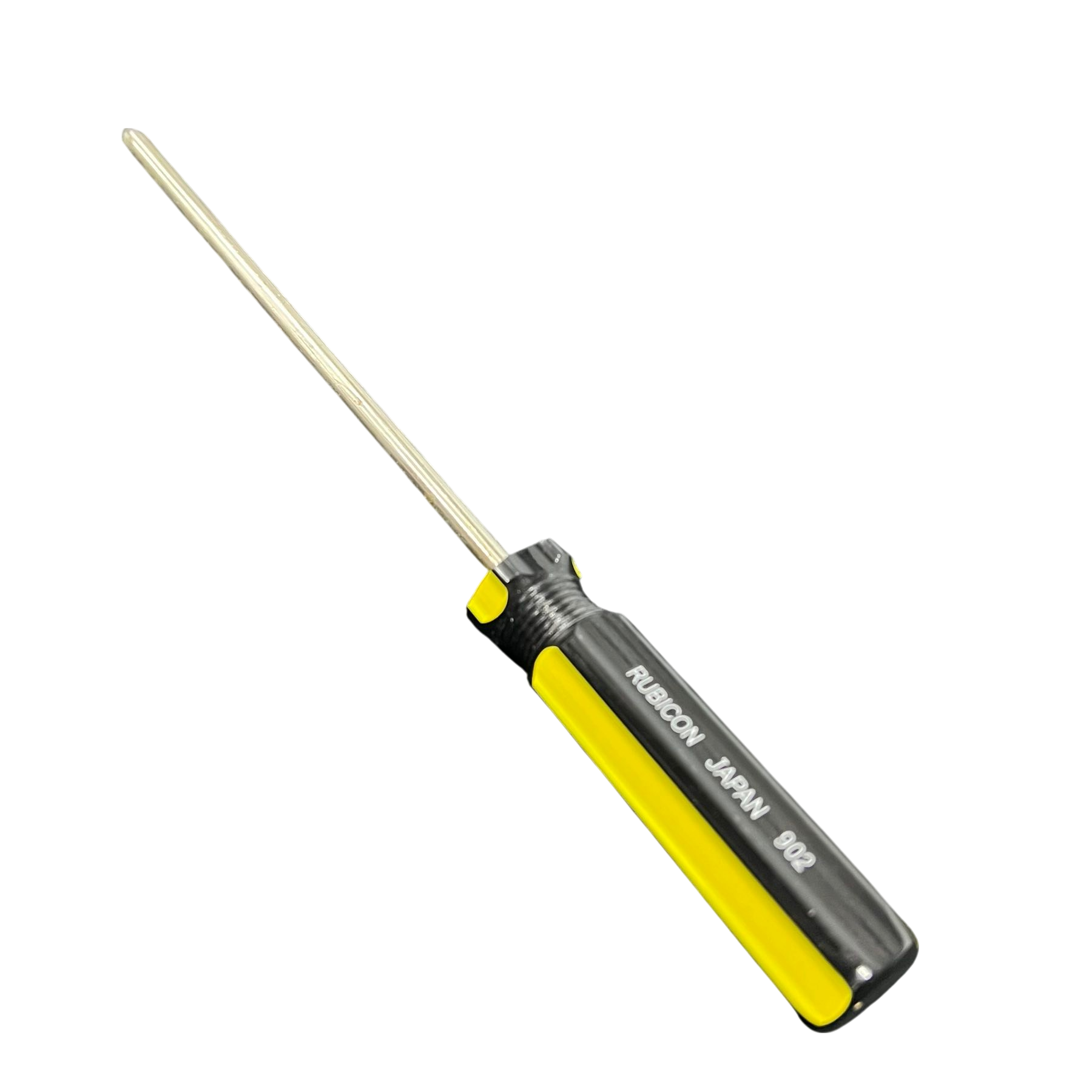 Rubicon Philip Screw Driver 902 150mm with black and yellow handle and steel shaft
