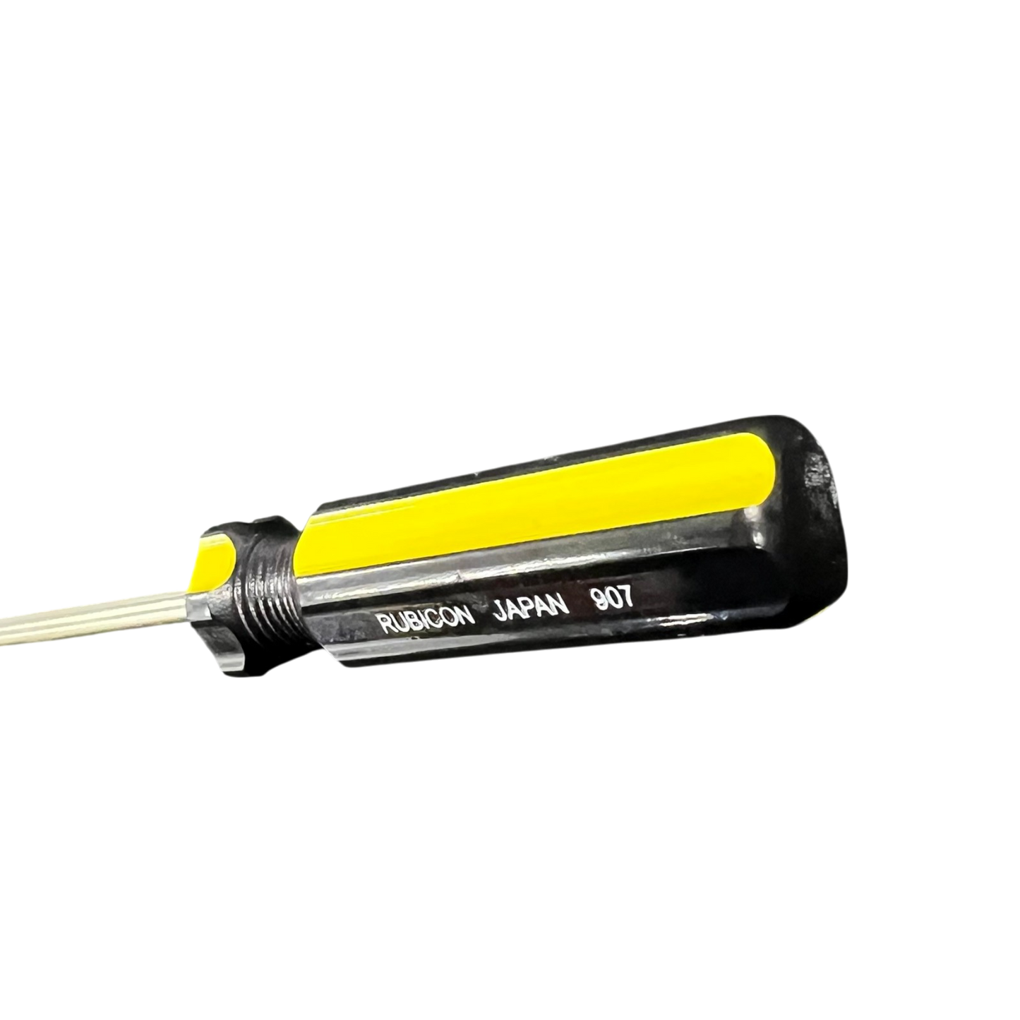 Rubicon Philip Screw Driver 907 100mm with black and yellow handle for precision fastening