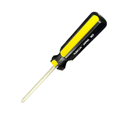 Rubicon Philip Screw Driver 907 100mm with black and yellow handle for precise fastening