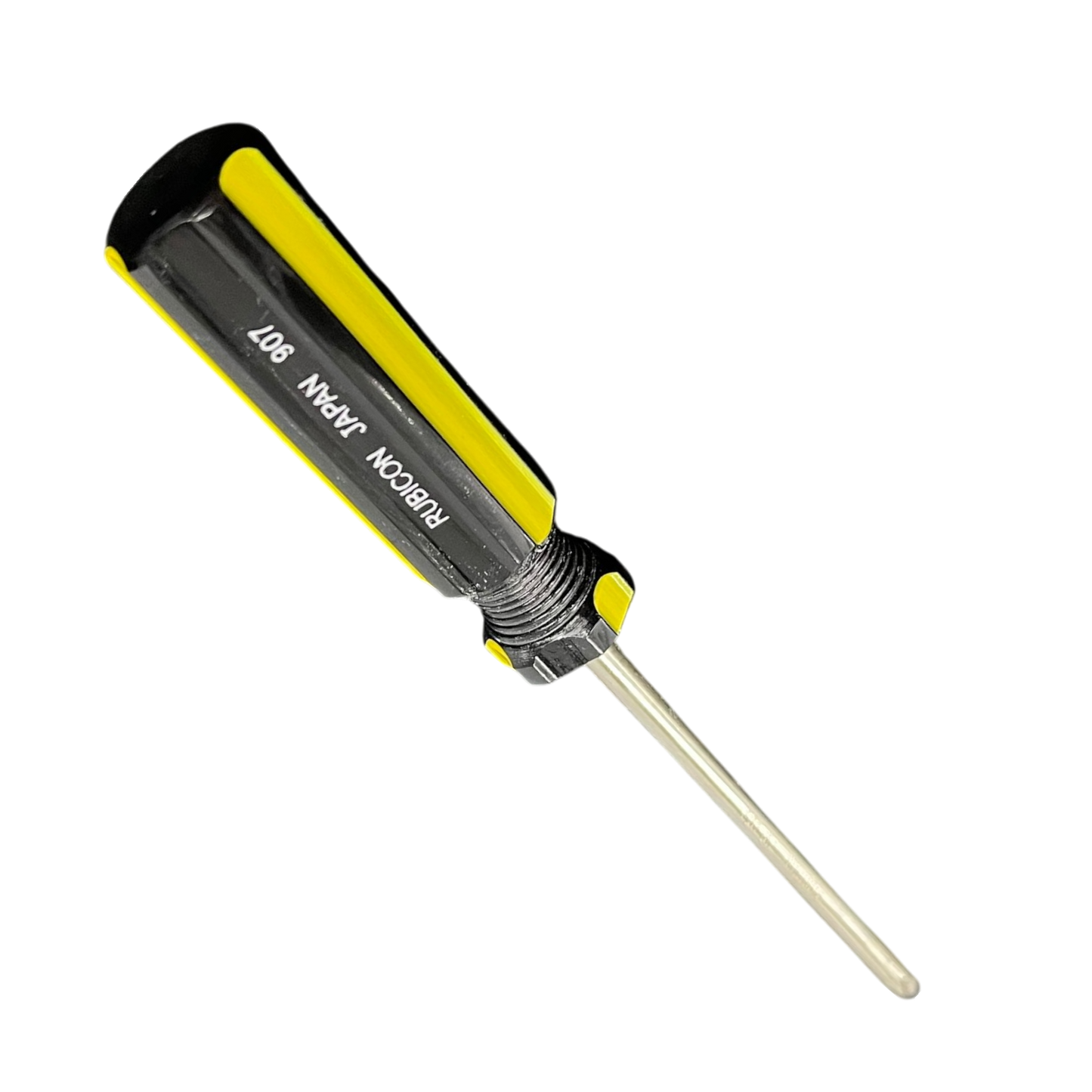 Rubicon Philip Screw Driver 907 125mm with black and yellow handle for precise fastening tasks