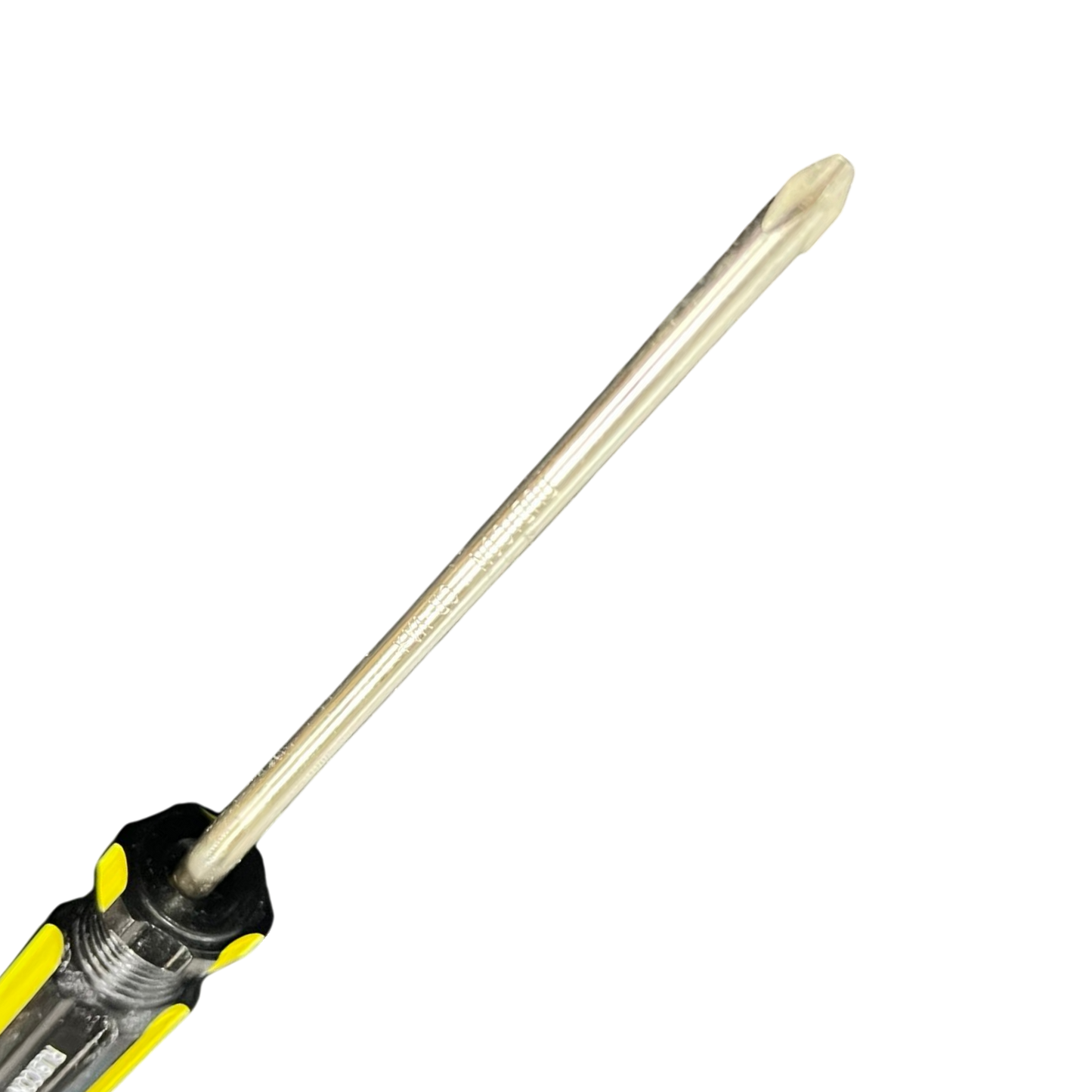 Rubicon Philip Screw Driver 907 125mm with yellow and black handle and metal shaft