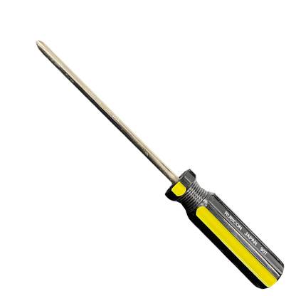Rubicon Philip Screw Driver 907 125mm with black and yellow handle for precise fastening