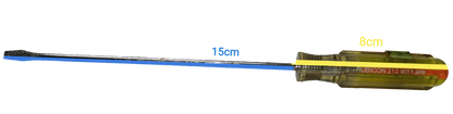 Rubicon Screw Driver Made in Japan with a 15cm length and 8cm handle for precision tasks