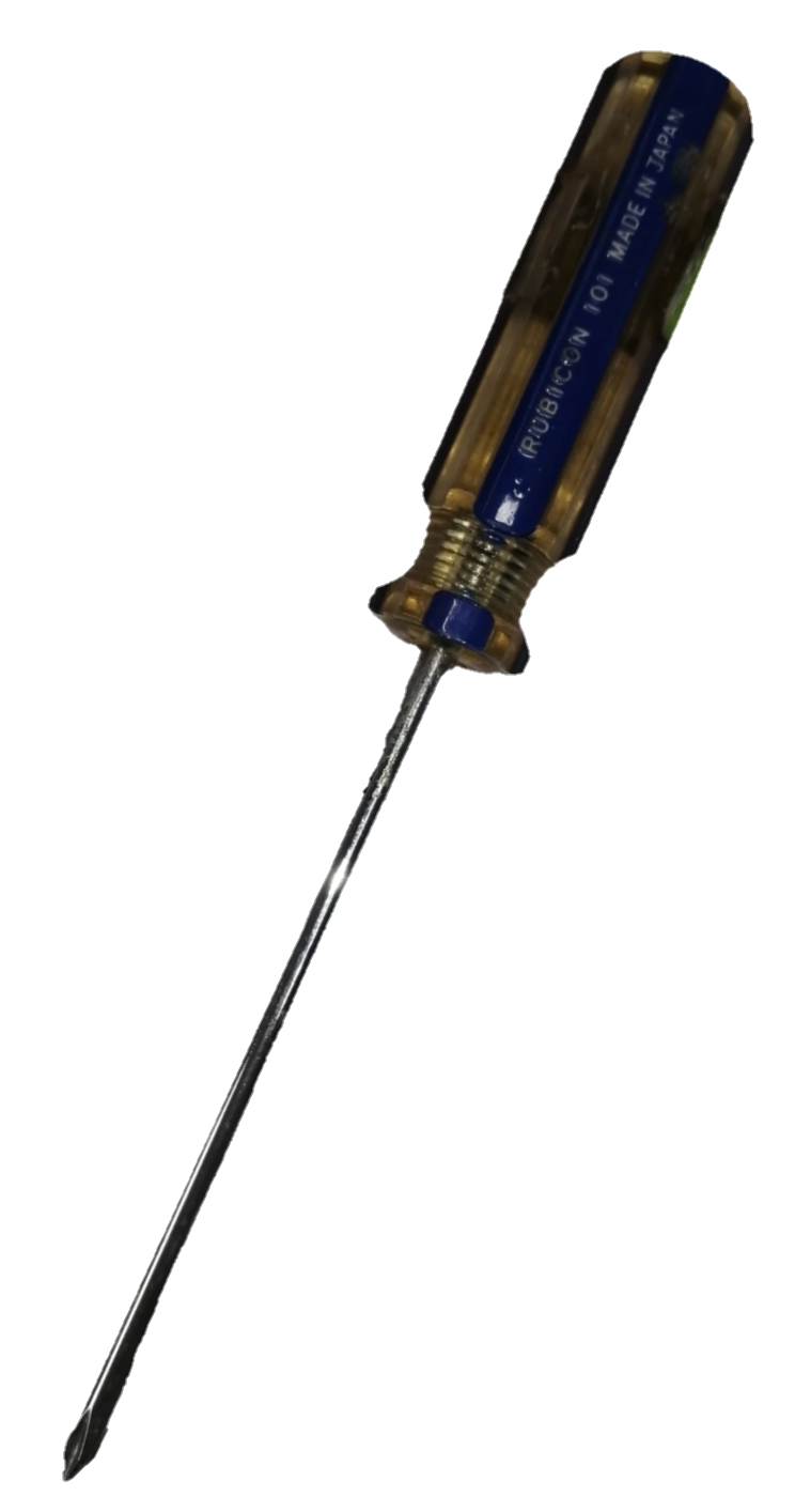 Screw Driver Made in Japan Rubicon with a comfortable grip for precision and durability