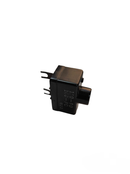 Yamada Safety Fault Cutoff Device 10A 220V black electrical component with metal terminals