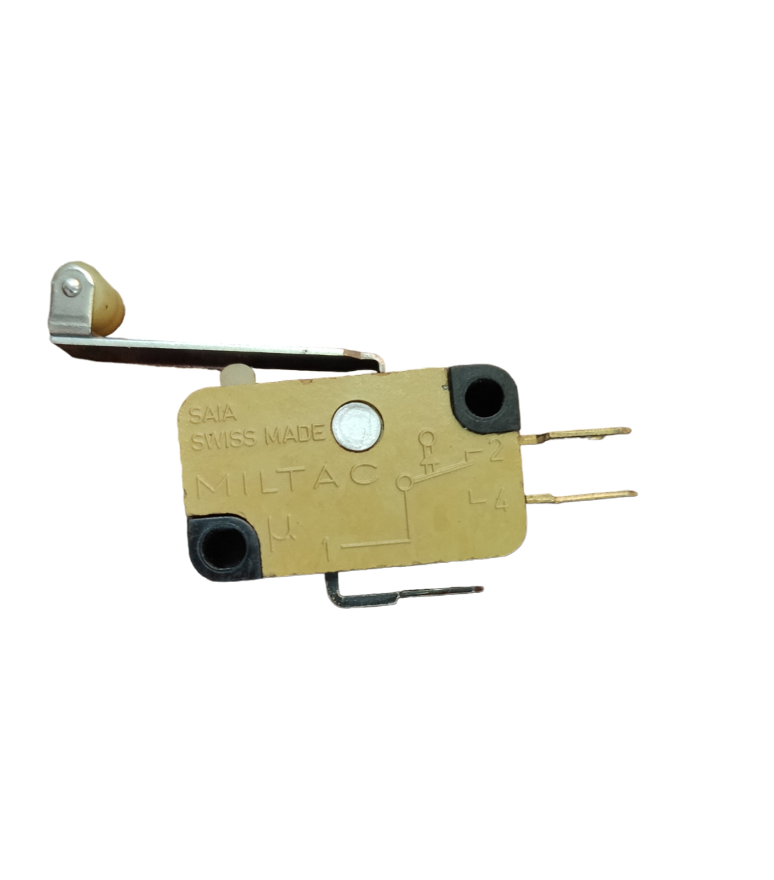 Miltac Microswitch with Roller 10A 250V electrical component for power points and switches
