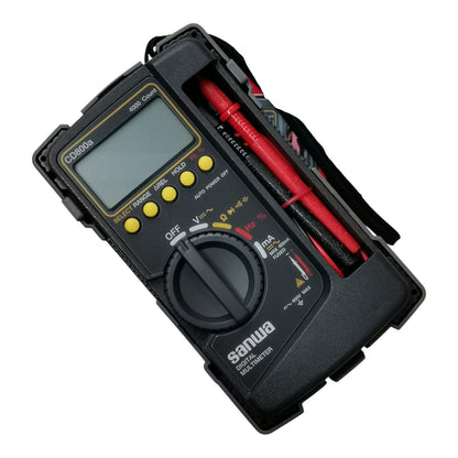 Sanwa CD800a Digital Multimeter LCD 6000 Counts 0.7% Accuracy Made in Japan
