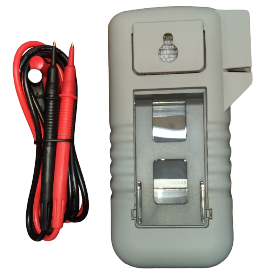 Sanwa Digital Multimeter CD732 with red and black test probes for electrical measurements