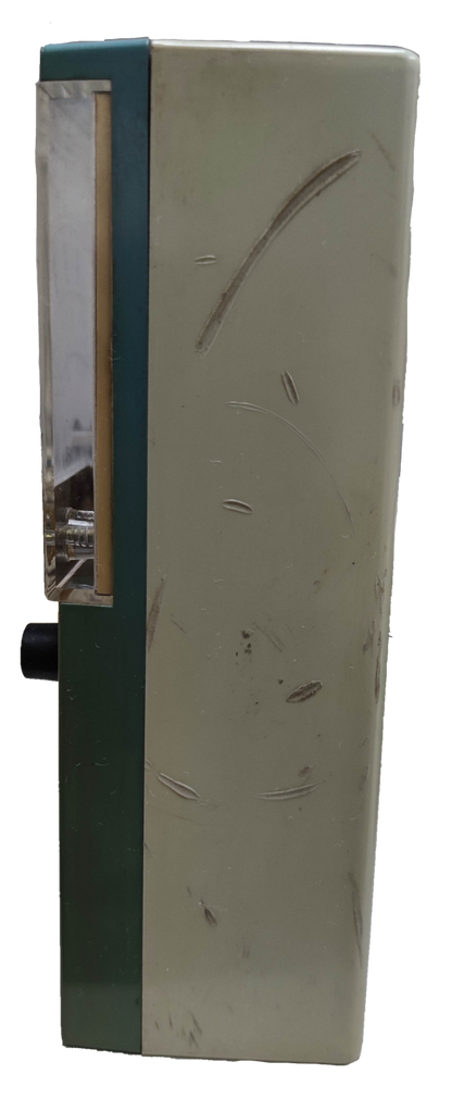 Side view of Sanwa Electrotester Solid State Tester electrical trade tool with worn casing