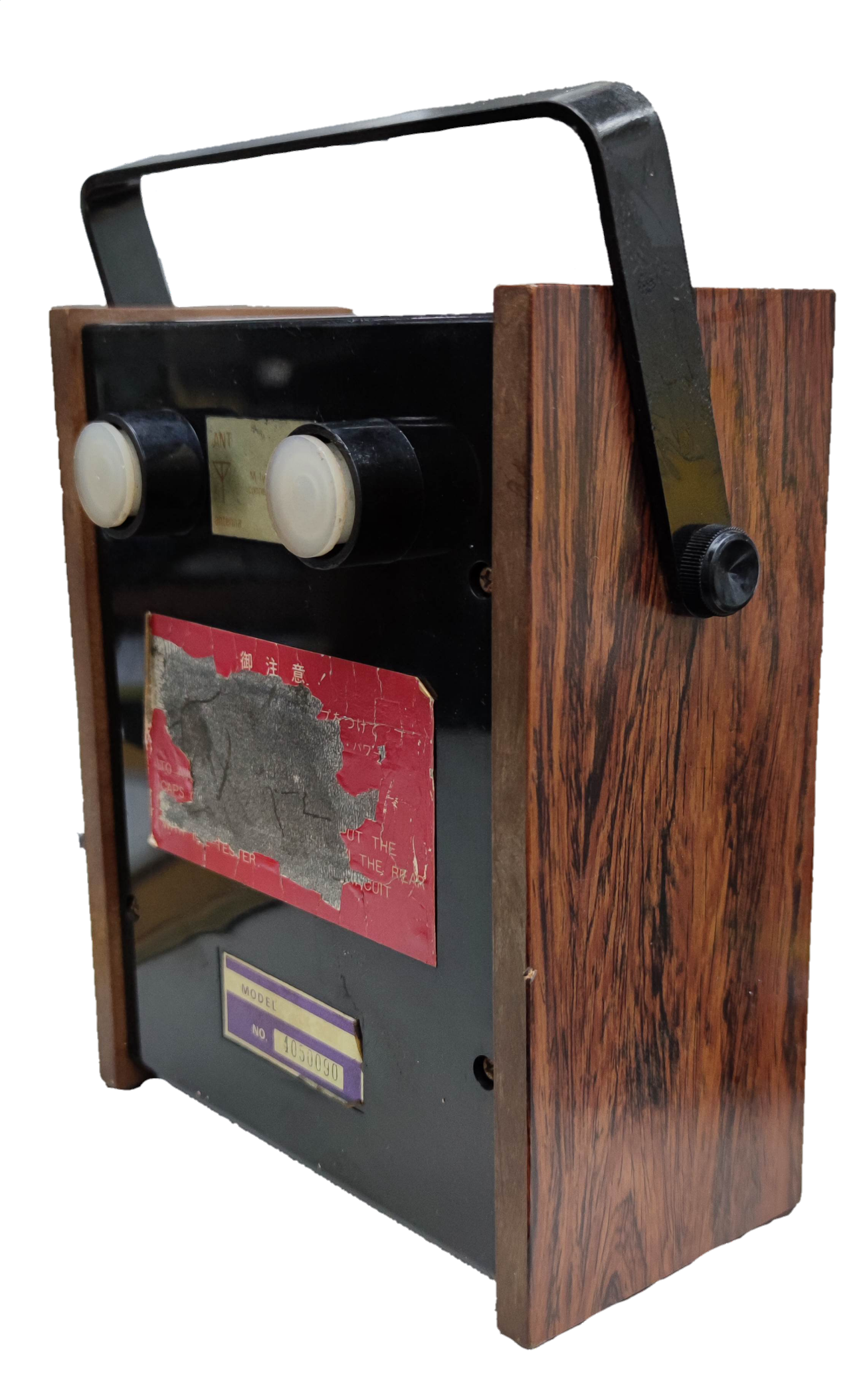 Sanwa Multi Power Tester TX-301 with Fuse Protection electrical trade tool with wood panel design and carrying handle
