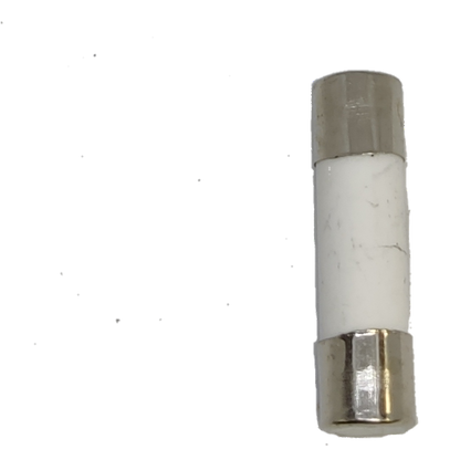 Ceramic Fuse 3A 500V 10x38mm electrical component with metal end caps for circuit protection