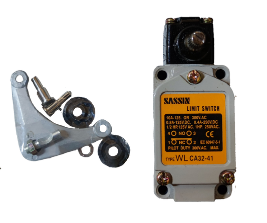 Electx Electrical Supply Limit Switch WLCA32-41 2NO and 2NC with mounting hardware for industrial applications