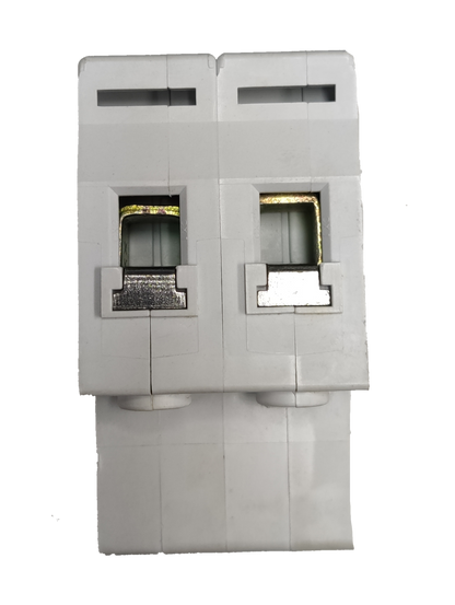 Sassin Miniature Circuit Breaker 25A 2Pole white electrical component for circuit protection