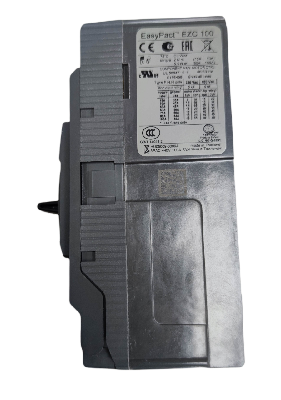 Schneider EasyPact EZC 100 100A 3Pole Industrial Circuit Breaker for electrical safety and protection