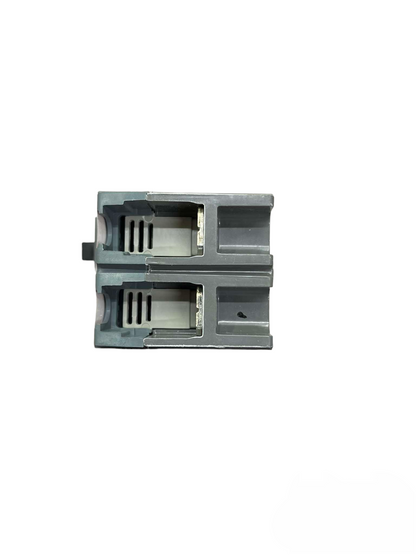 Schneider 15A 2P Industrial Circuit Breaker 50KAIC gray plastic two pole breaker housing module for distribution panel