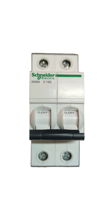 Schneider 16A Miniature Circuit Breaker 6KAIC dual switch electrical protection device
