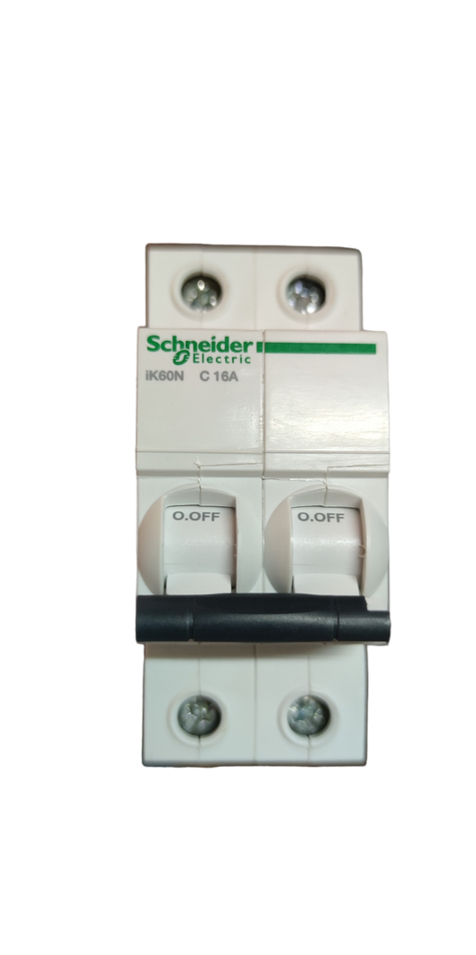 Schneider 16A Miniature Circuit Breaker 6KAIC dual switch electrical protection device