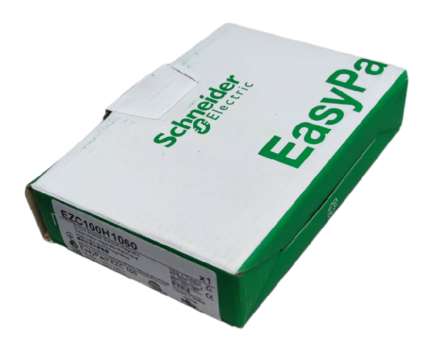 Schneider EasyPact 75A 1 Pole Industrial Circuit Breaker packaging box for electrical circuitry parts