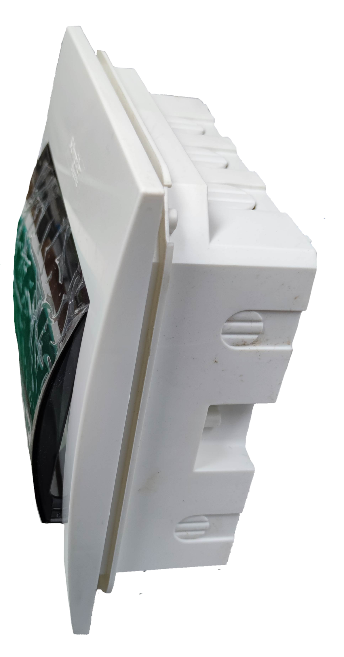 Schneider 8 Ways Distribution Panel IP40 electrical circuitry with white casing and protective cover