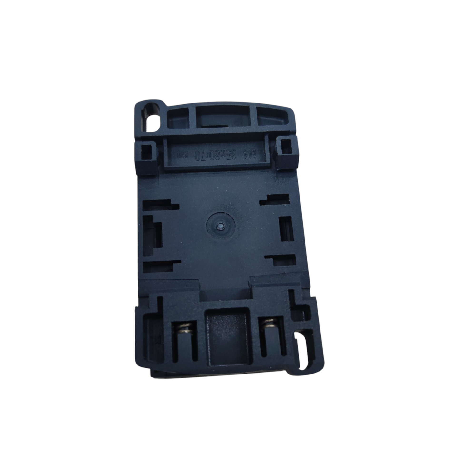 Schneider 9A Magnetic Contactor 220V installation base in durable black plastic