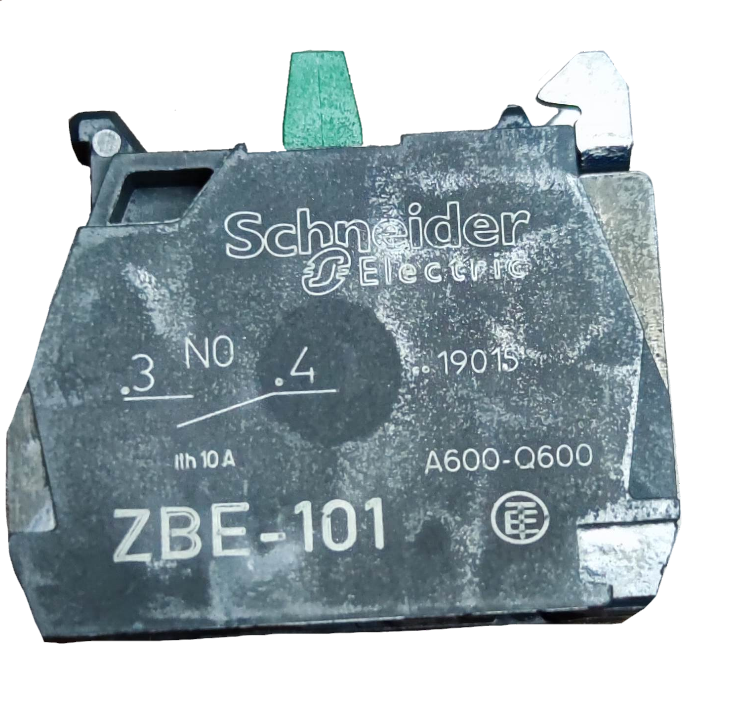 Schneider auxiliary contact block ZBE-101 electrical component for power points and switches