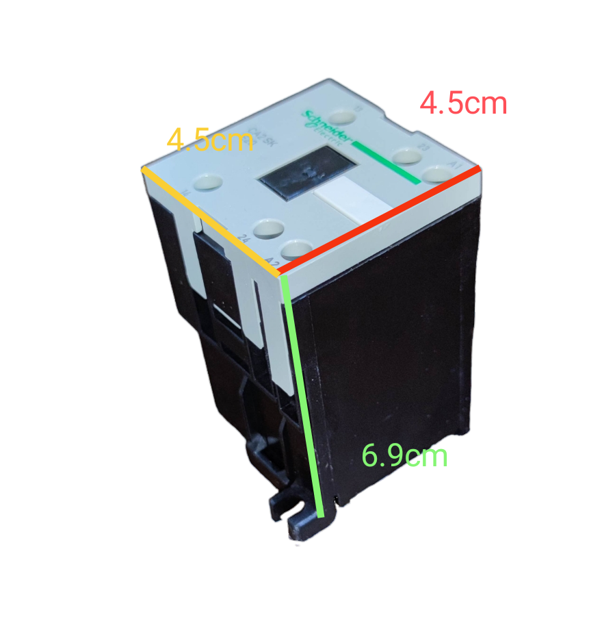 Schneider Contactor 10A 220V CA2SKE20 compact electrical switch with black and white casing