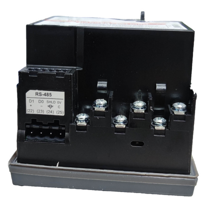 Schneider digital power meter with multiple connection terminals for efficient electrical testing