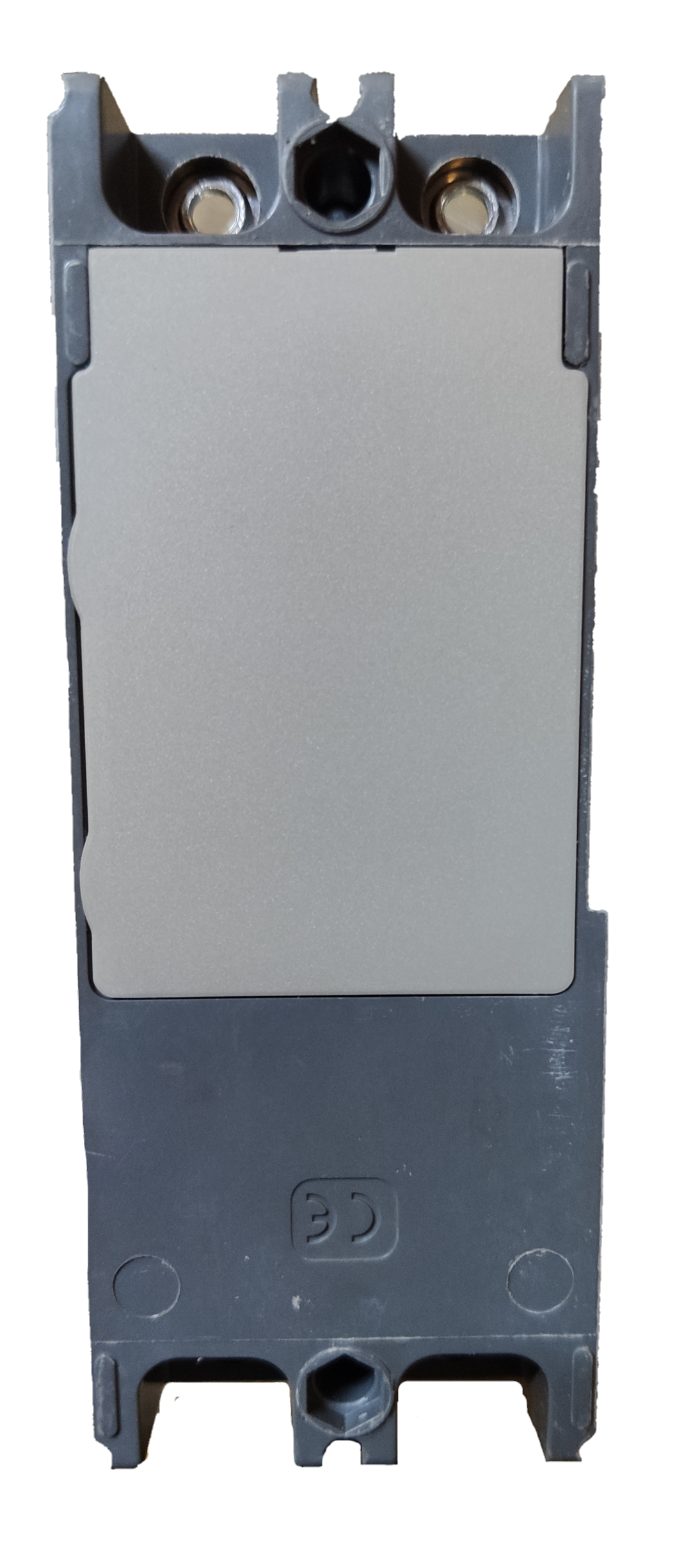 Schneider 100A 2 Pole Breaker Industrial Easy Pact electrical circuitry part in gray and black