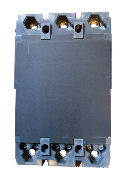 Schneider 200A 3 Pole Industrial Circuit Breaker with robust black housing and terminal connectors