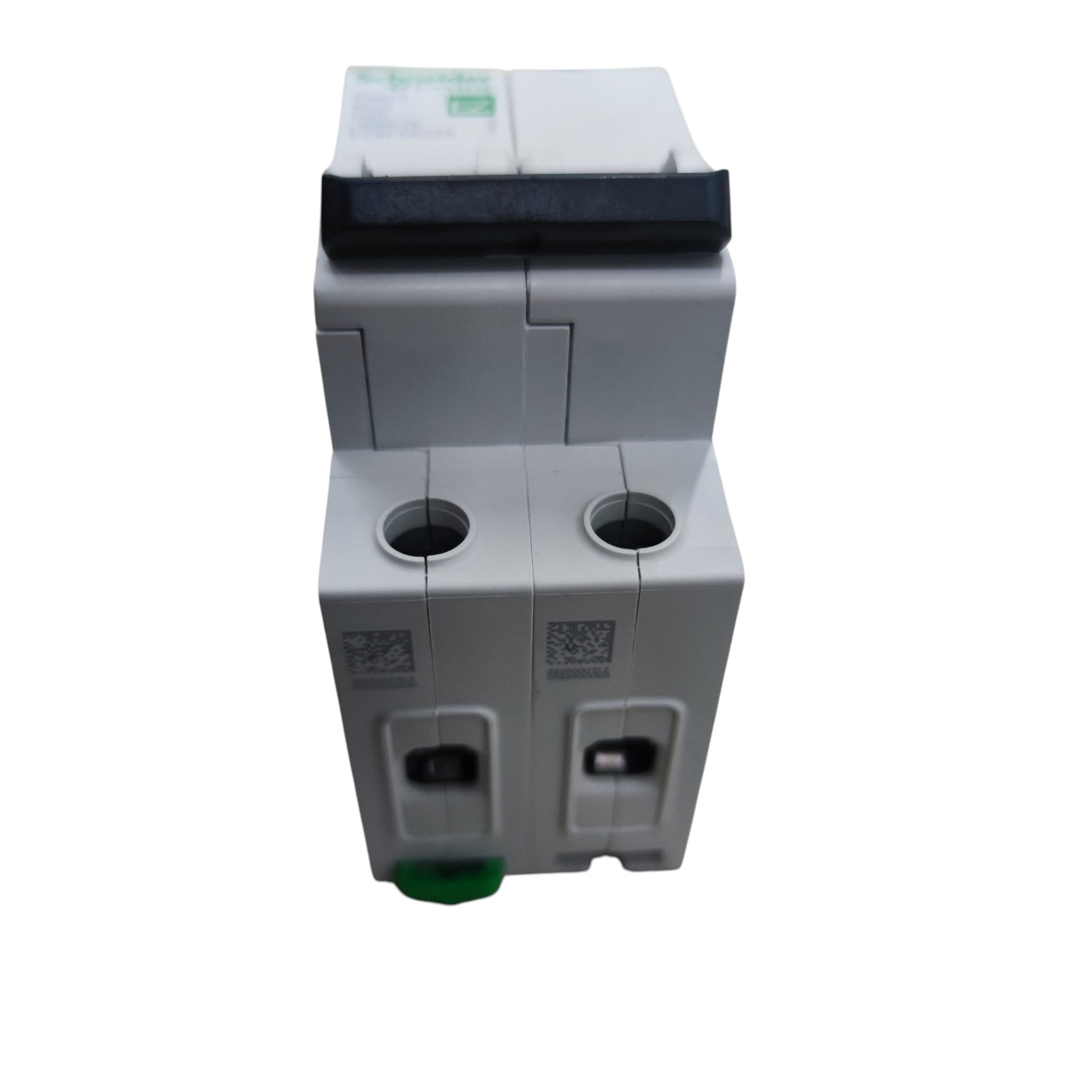 Schneider 25A 2 Pole 6KAIC 220V Miniature circuit breaker compact two pole white gray unit for DIN rail