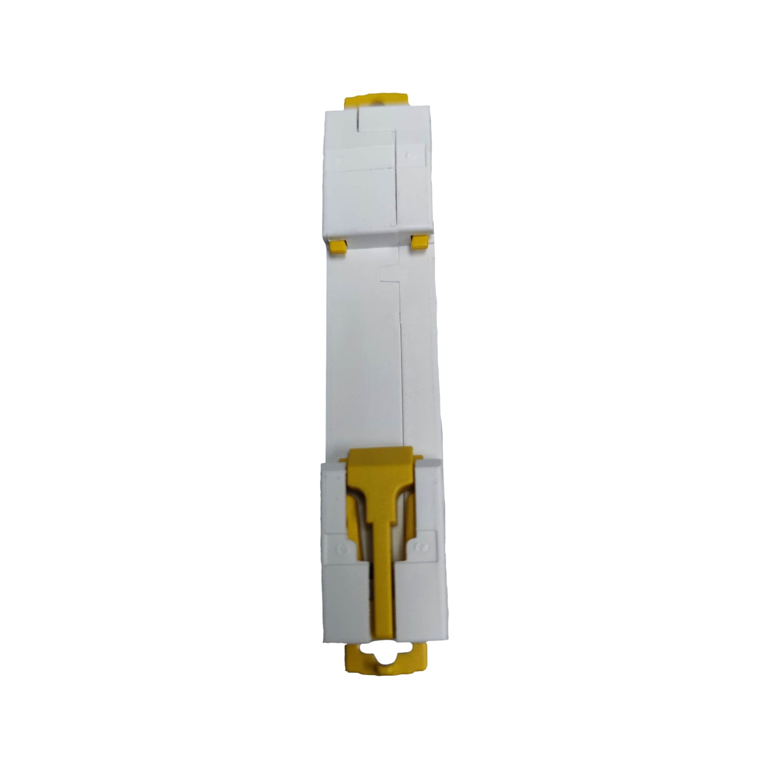 Schneider 63A Miniature Circuit Breaker 1 Pole in white and yellow for electrical safety