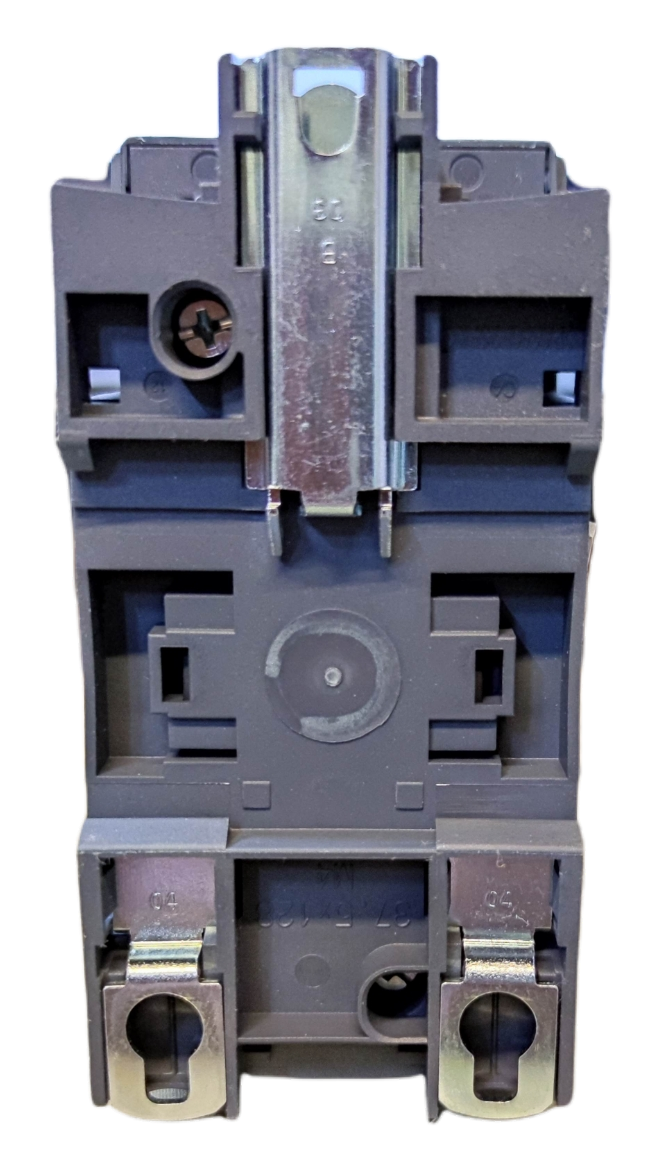 Schneider Magnetic Contactor 50A 220V with metal mounting bracket and connection terminals