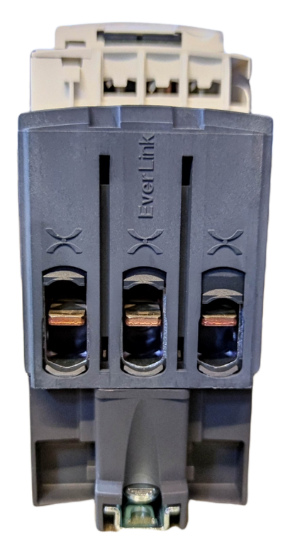 Schneider Magnetic Contactor 50A 220V with three-pole connection for power control