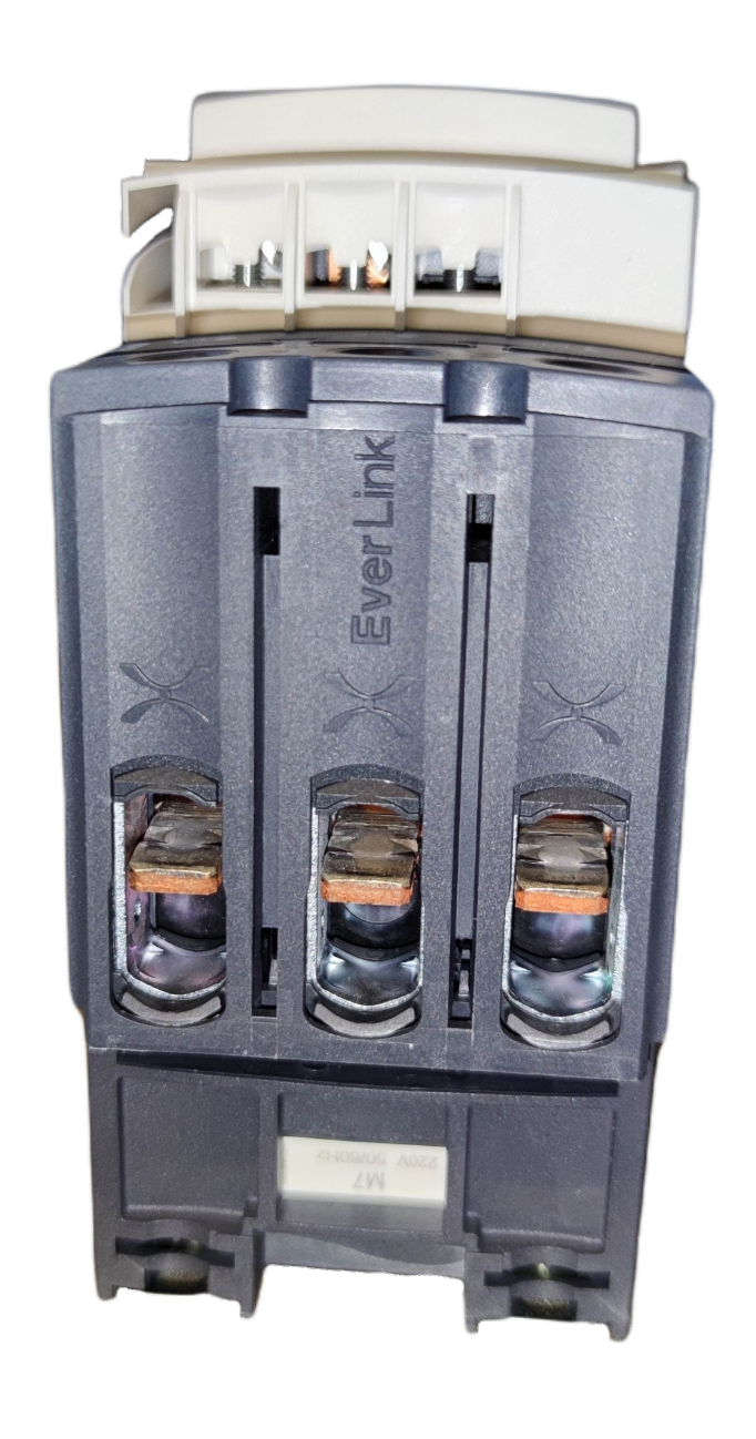 Schneider Magnetic Contactor 65A 220V Coil with three-pole connection for electrical control systems