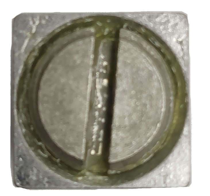 Close-up of a Schneider Mechanical Lugs electrical connector component in metallic finish