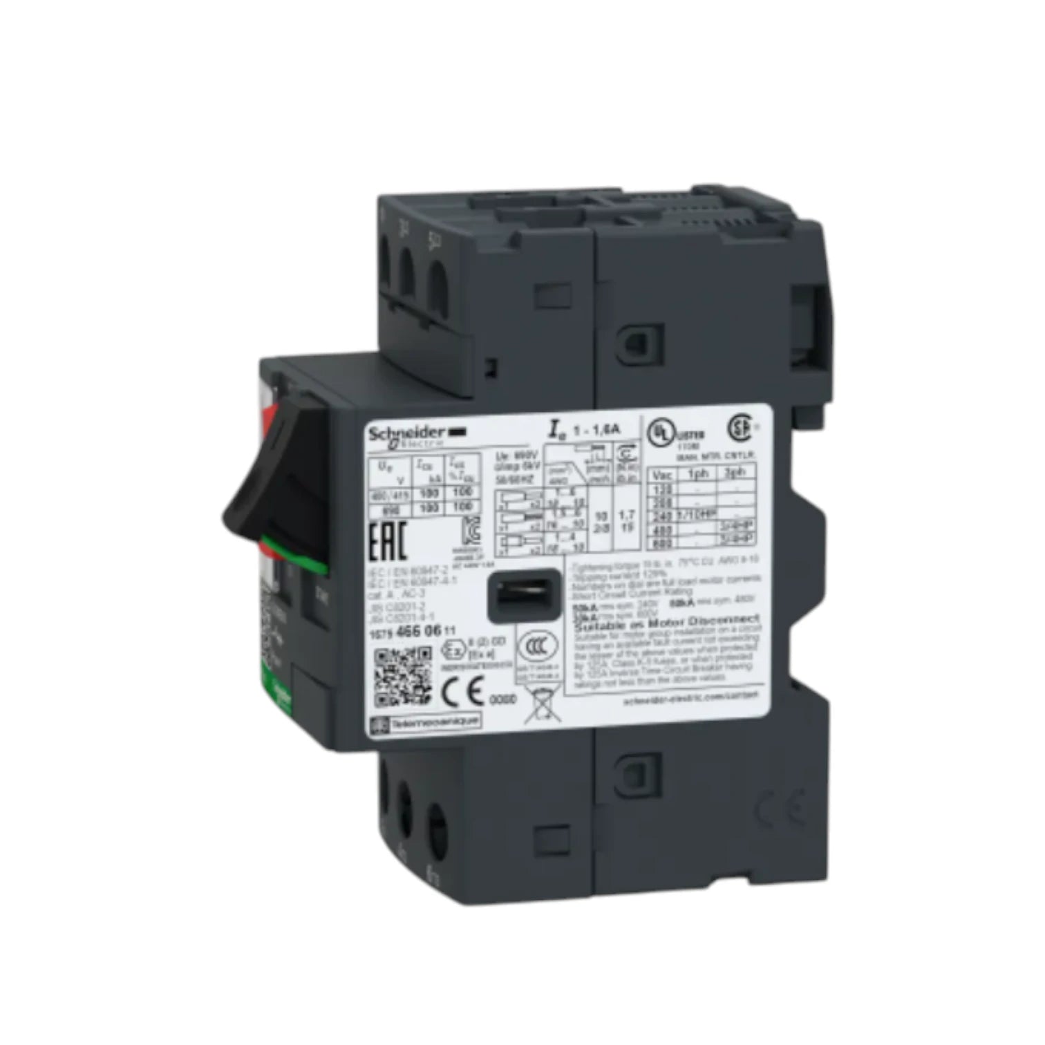 Schneider Motor Protection Breaker 3P 690V for reliable electrical circuit protection and control
