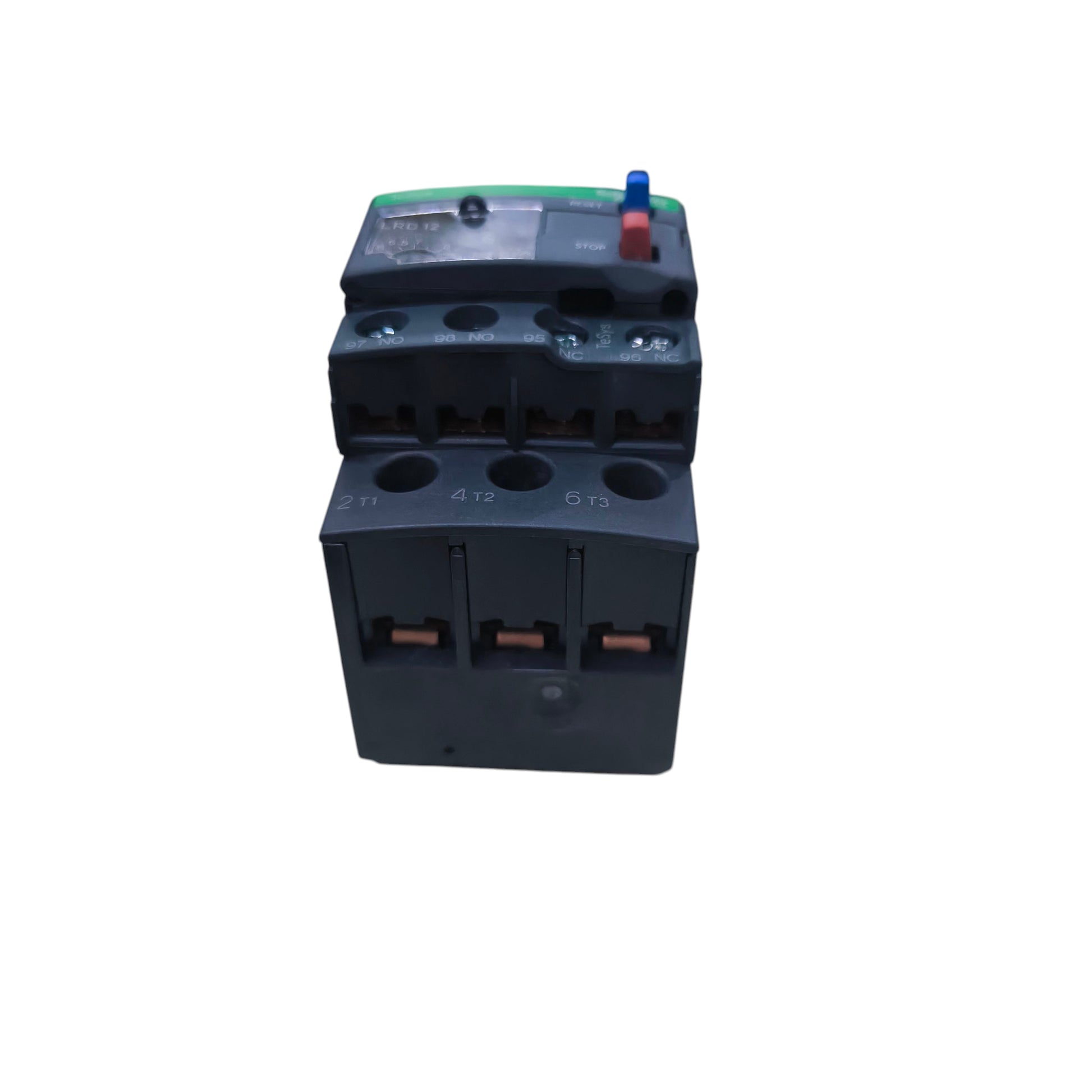 Overload Relay LRD12 Schneider with multiple contacts for motor protection and control applications