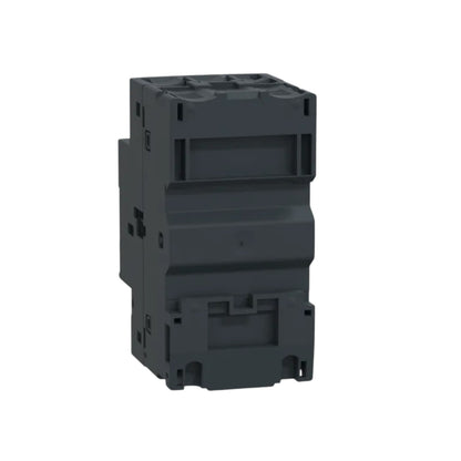Schneider TeSys 3 Phase 20A-25A Max 690V black modular breaker accessory for industrial control panels